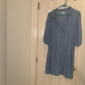 Light Blue Denim Dress